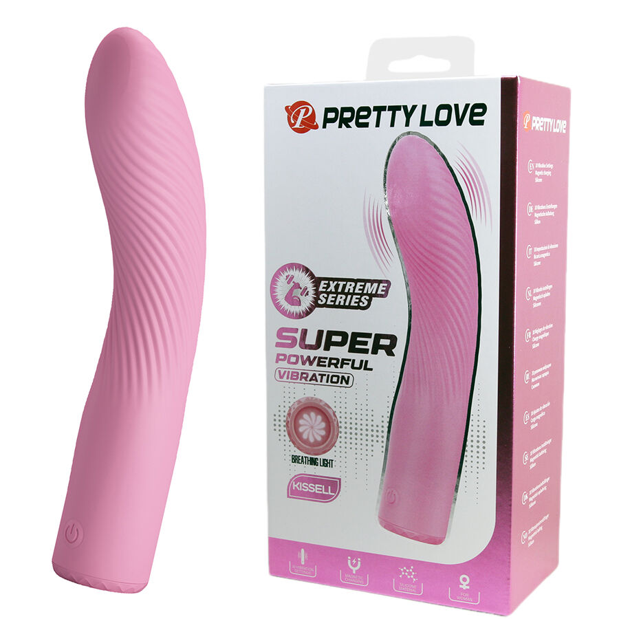 HIGH TECH – Pretty Love - Kisell Vibrador Rosa Para Ponto G - Image 2