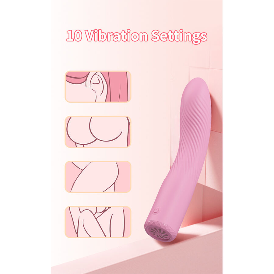 HIGH TECH – Pretty Love - Kisell Vibrador Rosa Para Ponto G - Image 11