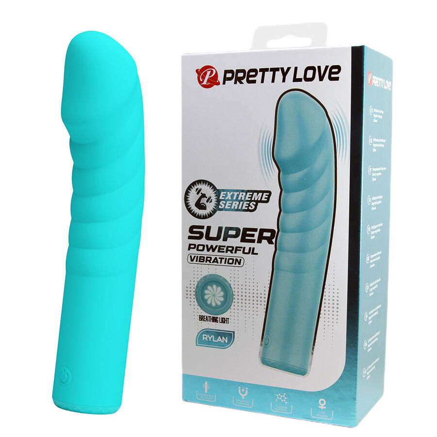 HIGH TECH – Pretty Love - Rylan Vibrador Azul Para Ponto G - Image 2