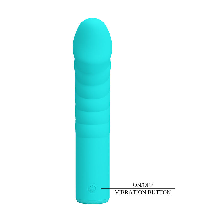 HIGH TECH – Pretty Love - Rylan Vibrador Azul Para Ponto G - Image 6