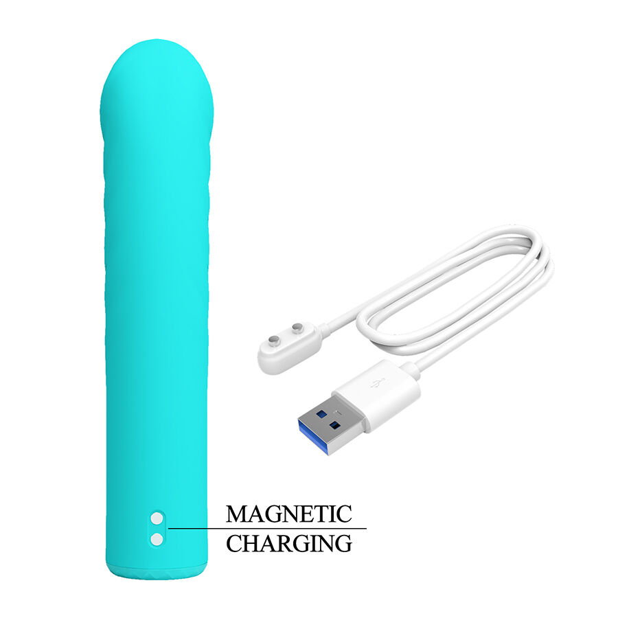 HIGH TECH – Pretty Love - Rylan Vibrador Azul Para Ponto G - Image 7