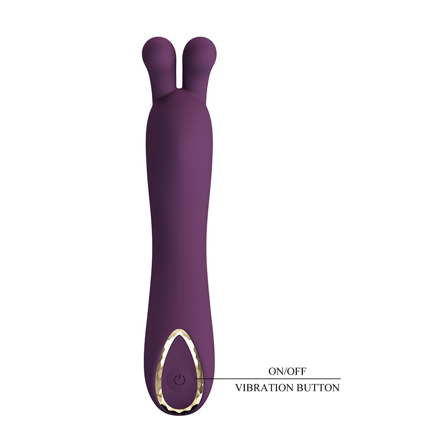 PRETTYLOVE – Pretty Love - Dj Rabbit Vibrador De Ponto G Roxo - Image 7