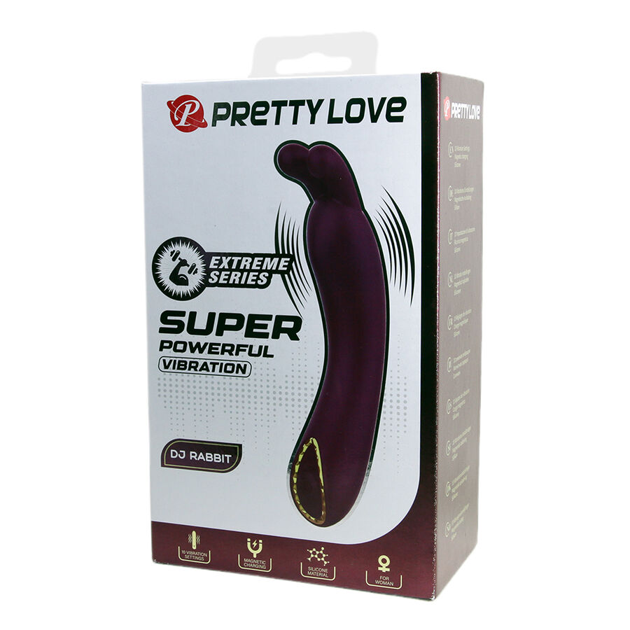PRETTYLOVE – Pretty Love - Dj Rabbit Vibrador De Ponto G Roxo - Image 10