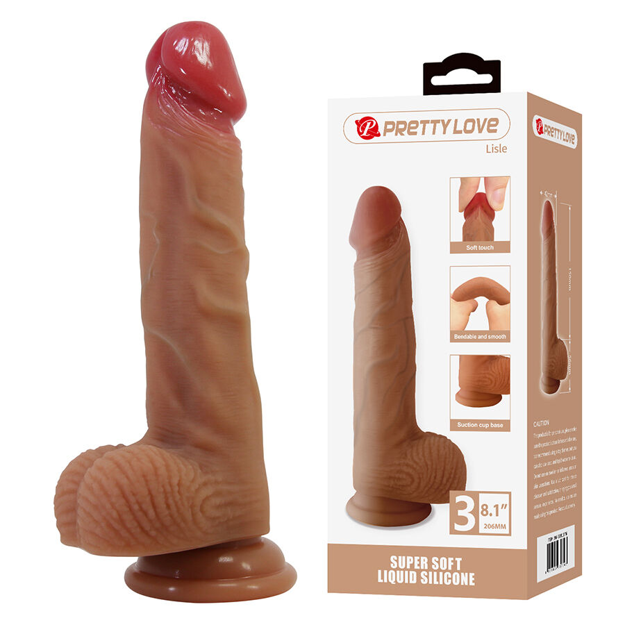 Pretty Love - Dildo Realista com Ventosa 20,6 cm Ø 4,2 cm - Image 2