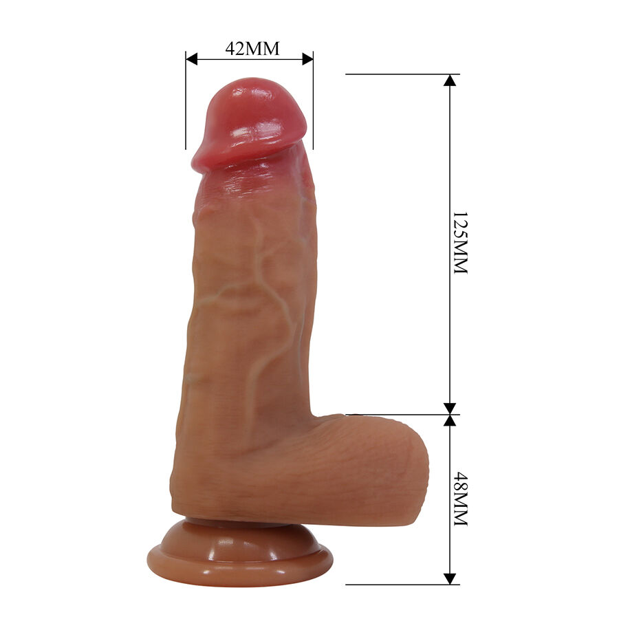 Pretty Love - Curtis Dildo Realista com Ventosa 17,3 cm - Ø 4,2 cm - Image 7