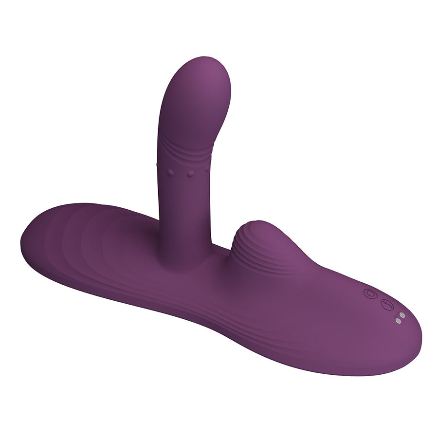 REMOTE CONTROL – Pretty Love - Luka Vibrador De Sentado Com Efeito De Calor E Controle Remoto - Image 4