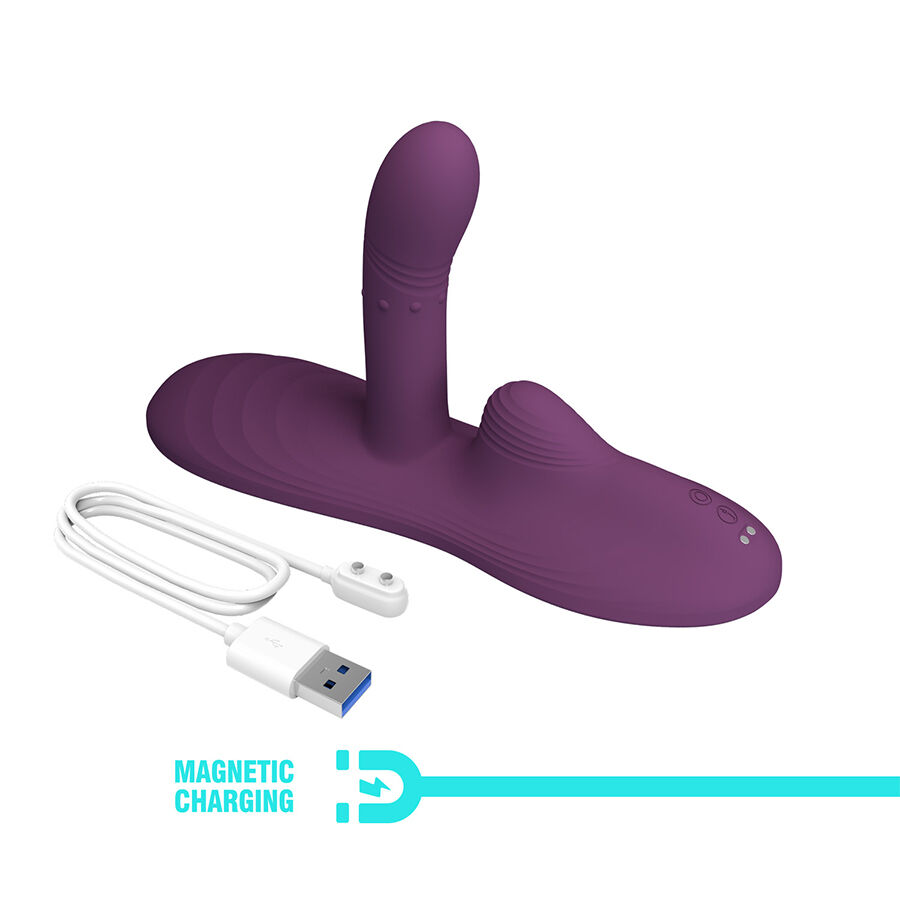 REMOTE CONTROL – Pretty Love - Luka Vibrador De Sentado Com Efeito De Calor E Controle Remoto - Image 6