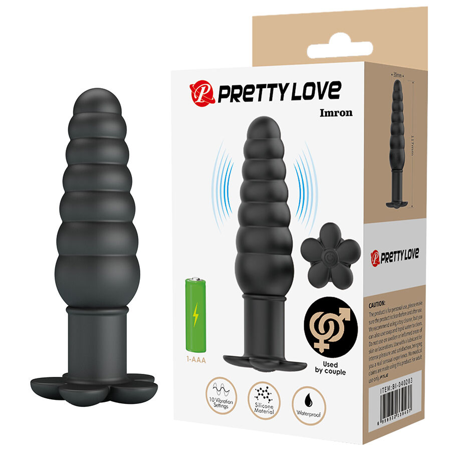 ANAL TOYS – Pretty Love - Imron Plug Anal Vibratório - Image 3