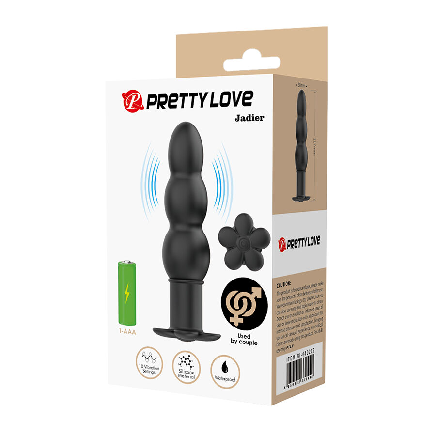 ANAL TOYS – Pretty Love - Jadier Plug Anal Vibratório - Image 9
