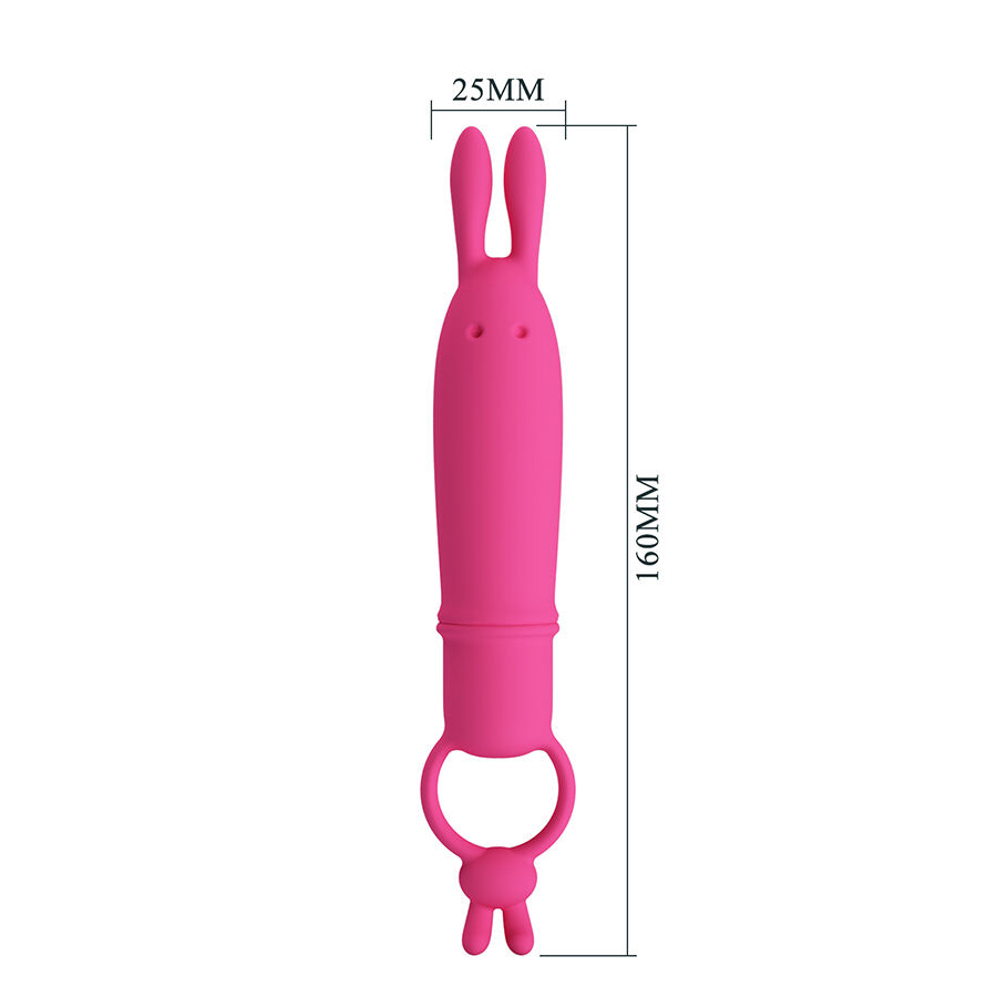 FOR HIM – Pretty Love - Delia Vibrador Rabbit Com Anel De Resistência - Image 8