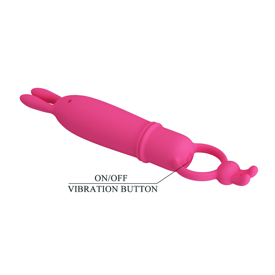 FOR HIM – Pretty Love - Delia Vibrador Rabbit Com Anel De Resistência - Image 7