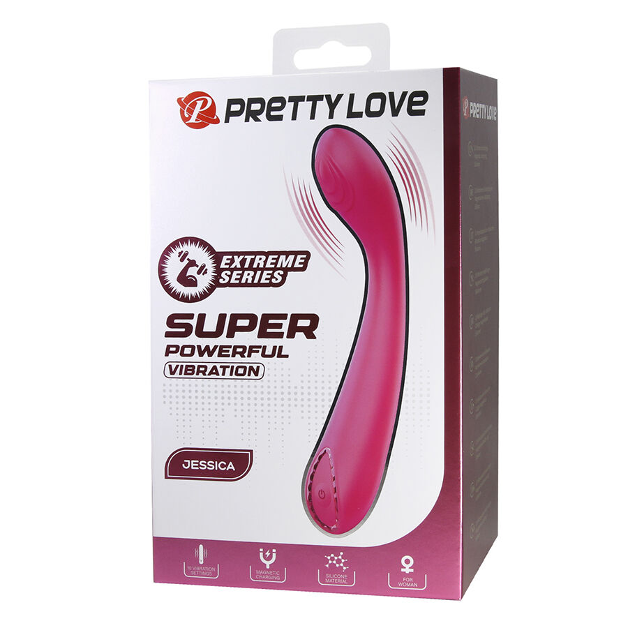 HIGH TECH – Pretty Love - Jessica Vibrador Rosa De Alta Potência - Image 9