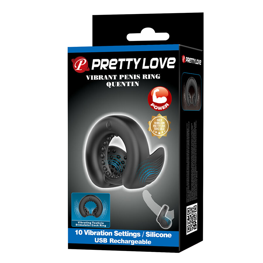 FOR HIM – Pretty Love - Quentin Anel Peniano Com Estimulador Testículo - Image 11