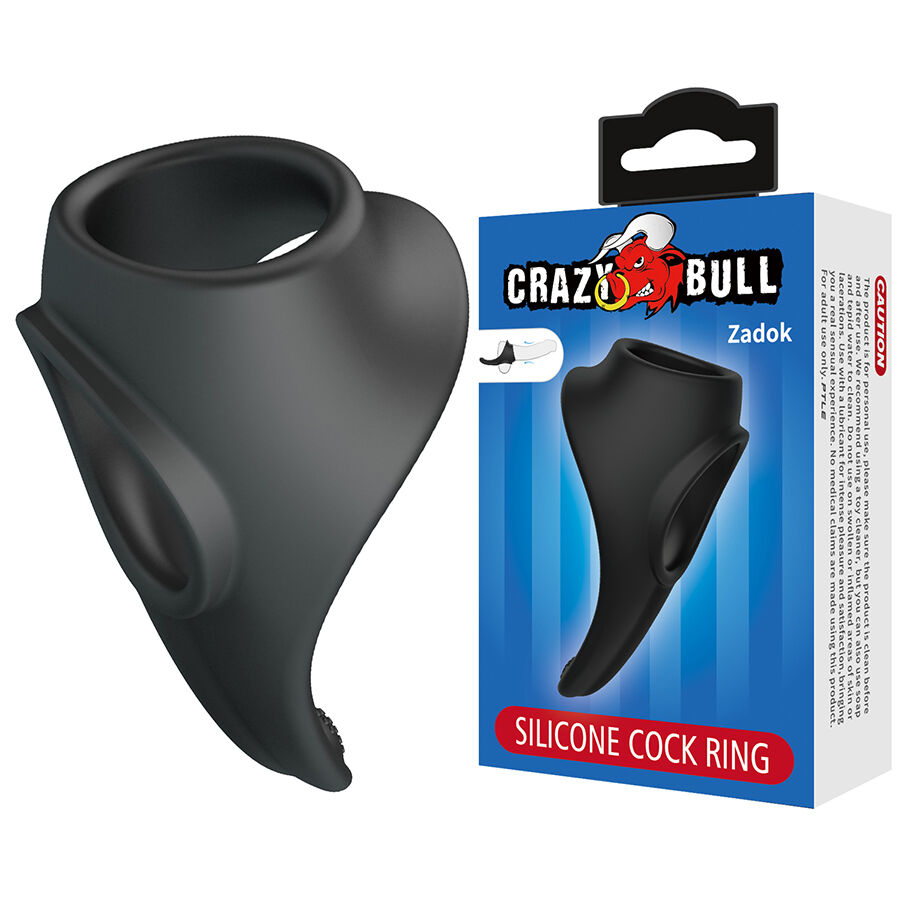 CRAZY BULL – Zadok Anel Ergonômico Com Estimulador Perineal - Image 2