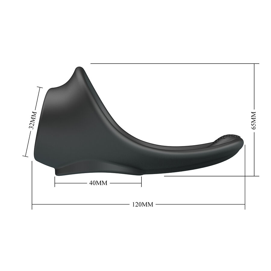 CRAZY BULL – Zadok Anel Ergonômico Com Estimulador Perineal - Image 7