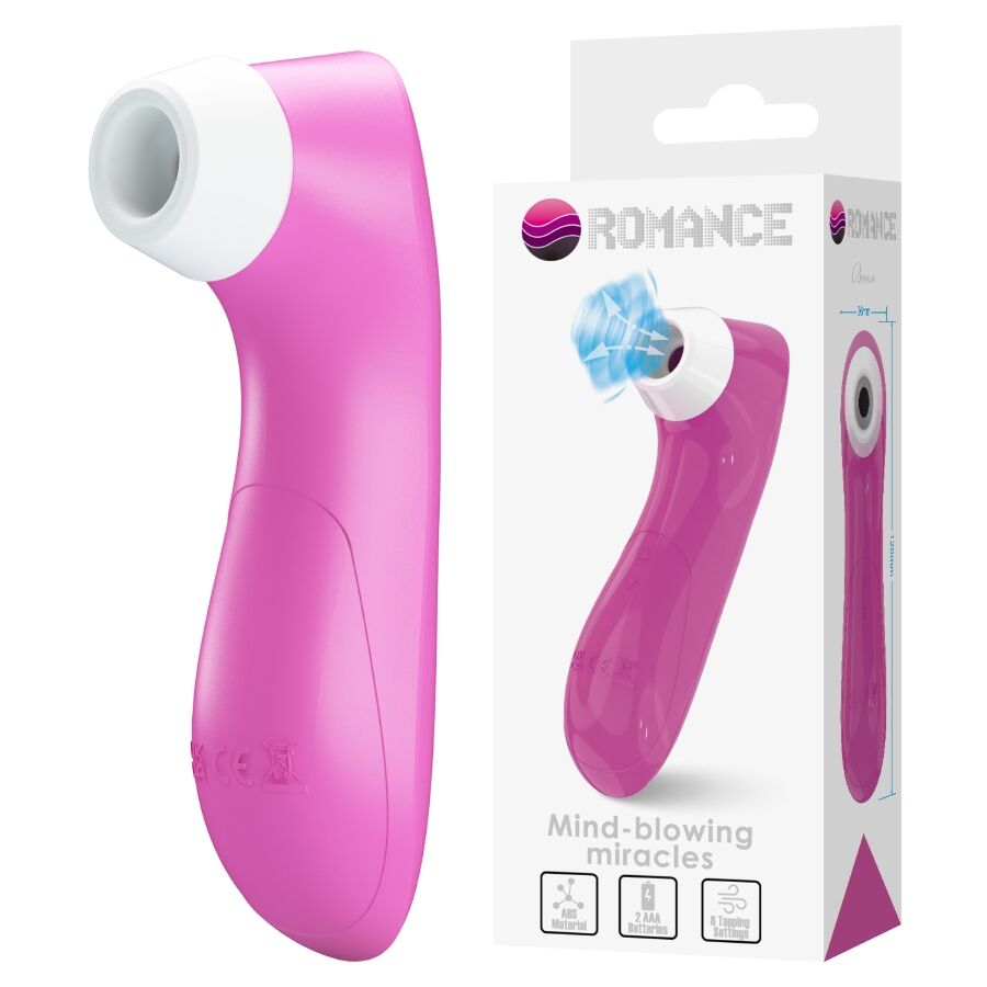 ROMANCE – Dispositivo De Sucção Clitorial Com Tecnologia De Pulsação Rosa - Image 2