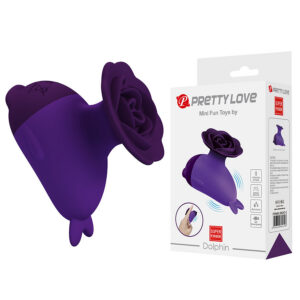 FUN TOYS – Pretty Love - Dolphin Mini Vibrador Com Clip