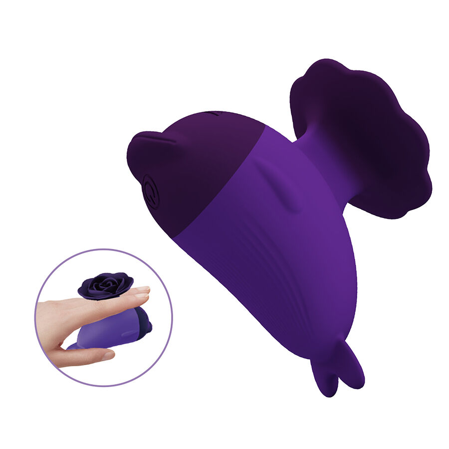 FUN TOYS – Pretty Love - Dolphin Mini Vibrador Com Clip - Image 6