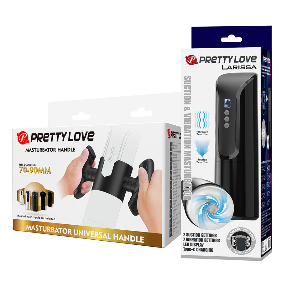 BODIES & MASTURBATORS – Pretty Love - Larissa Masturbador De Sucção Com Vibração + Suporte - Image 11