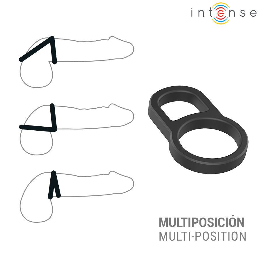 INTENSE FOR HIM – Intense - Conleth Anel Peniano Duplo Ajustável Modelo 3 - Image 3