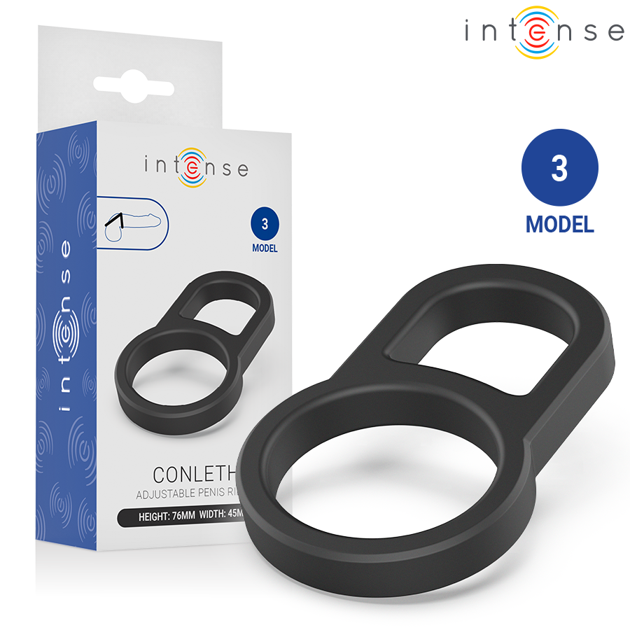 INTENSE FOR HIM – Intense - Conleth Anel Peniano Duplo Ajustável Modelo 3