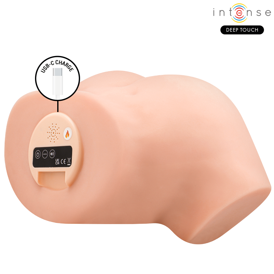 INTENSE BODIES & MASTURBATORS – Intense Deep Touch - Masturbador Vaginal Nicole Com Efeitos De Sucção, Calor, Vibração E Voz, Com Controle Remoto, 5.3 Kg - Image 9