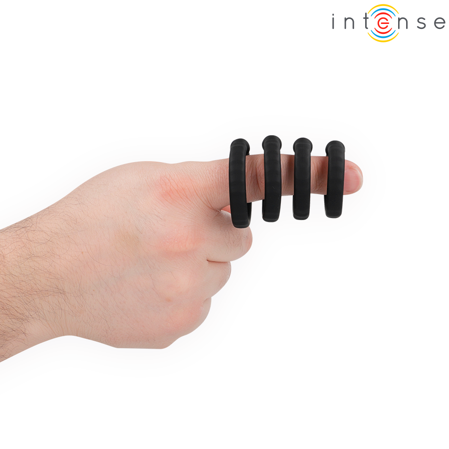 INTENSE FOR HIM – Intense - Michiel Conjunto De 4 Anéis Penianos Modelo 10 - Image 2