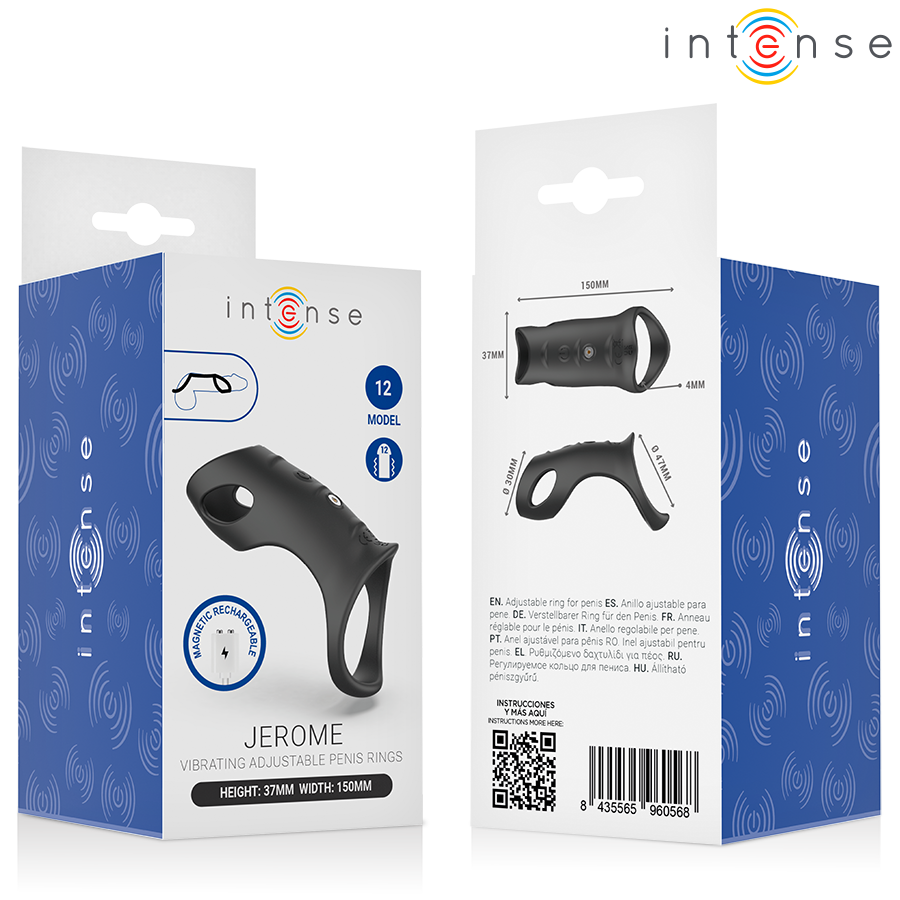 INTENSE FOR HIM – Intense - Jerome Anel Peniano Vibratório Ajustável Modelo 12 - Image 7