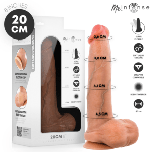Fotografia do Dildo de Silicone com Testículos 20 cm - Ø 4,5 cm