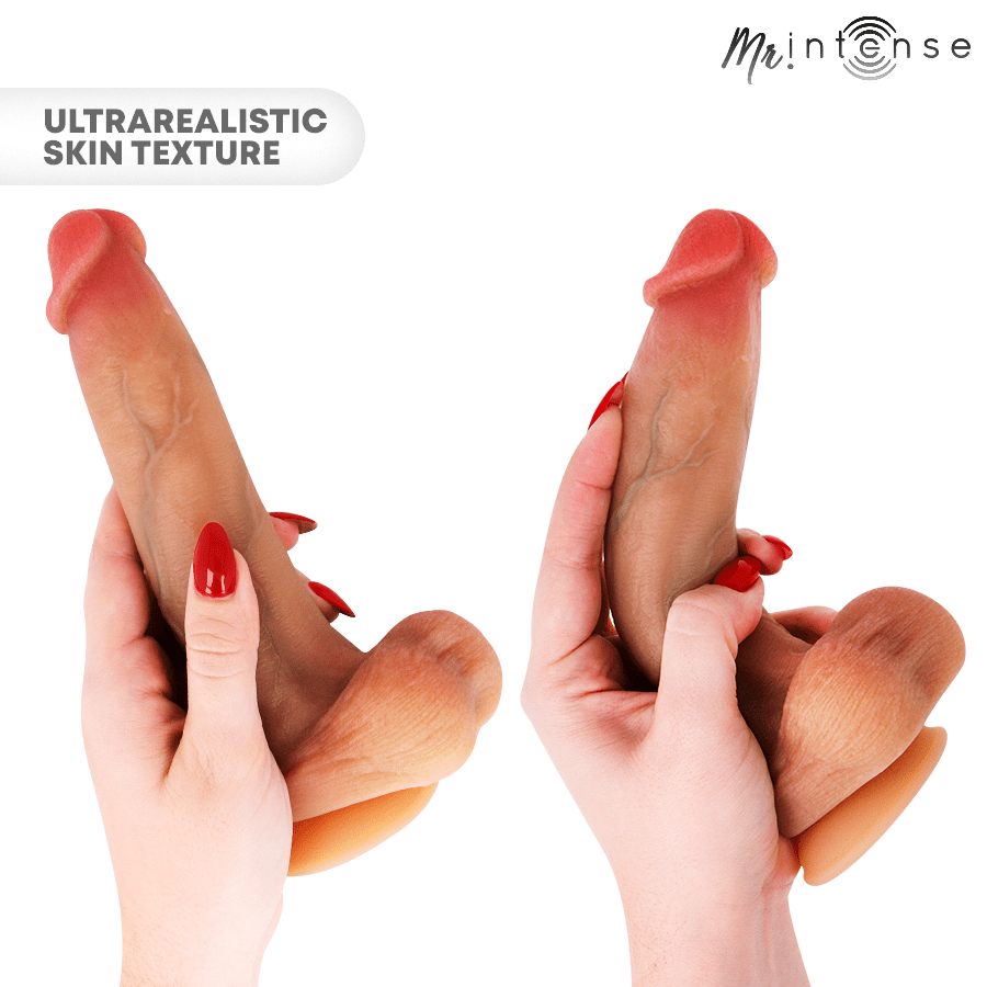MR INTENSE - Bruce M Dildo de Silicone com Testículos 20 cm - Ø 4,5 cm - Image 2