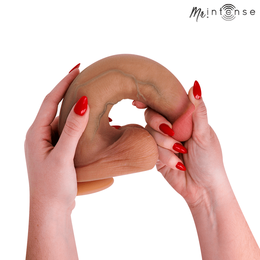 MR Intense - Bruce XL Dildo de Silicone com Testículos 25,5 cm - Ø 5,5 cm - Image 6