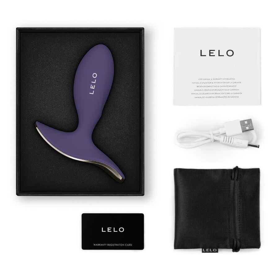 LELO – Surfer 2 Plug Vibratório Anal Unissex Roxo Cibernético - Image 4