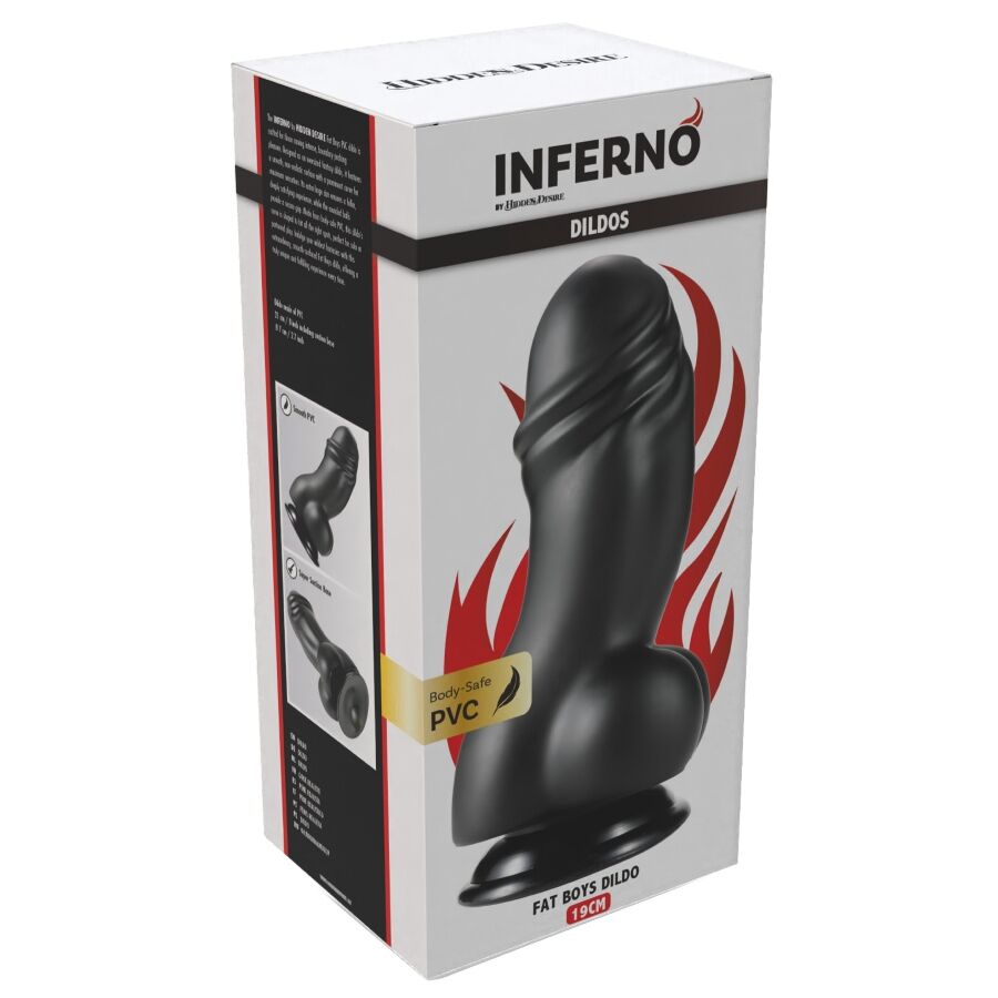 HIDDEN DESIRE – Inferno Dildo Fat Boys 19 Cm - Image 8