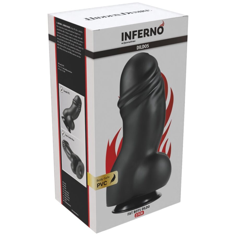 HIDDEN DESIRE – Inferno Dildo Fat Boys 27 Cm - Image 8