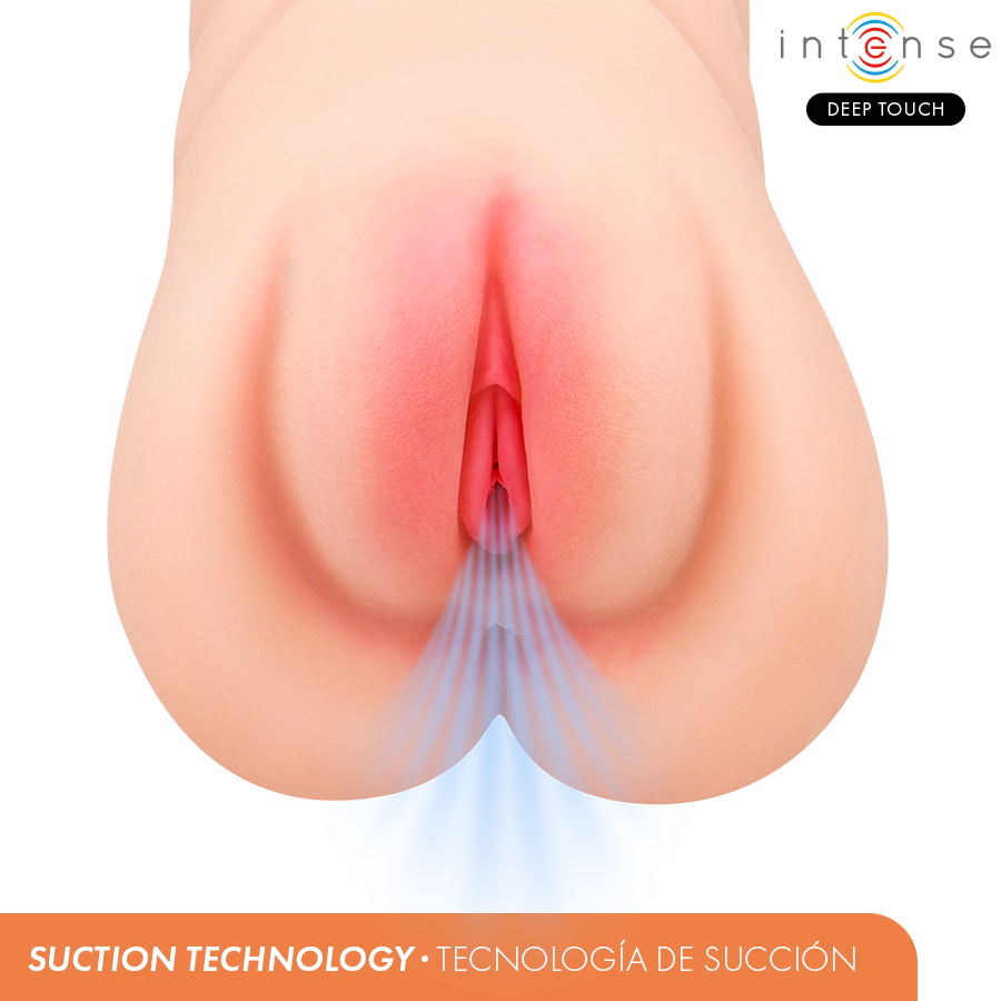 INTENSE BODIES & MASTURBATORS – Intense Deep Touch - Masturbador Vaginal Krista Com Sucção, Vibração E Efeitos Sonoros - 1,2 Kg - Image 2