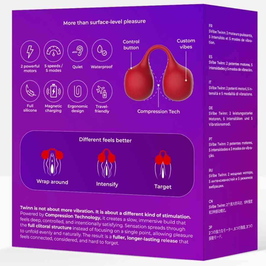 SNAIL VIBE – Twinn Vibrador De Dedo Cherry - Image 5