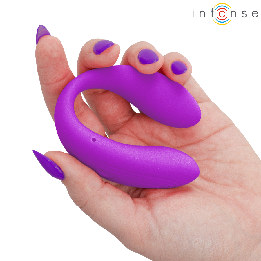 INTENSE REMOTE CONTROL – Intense - Nora Estimulador De Clipe Vibratório Roxo - Image 7