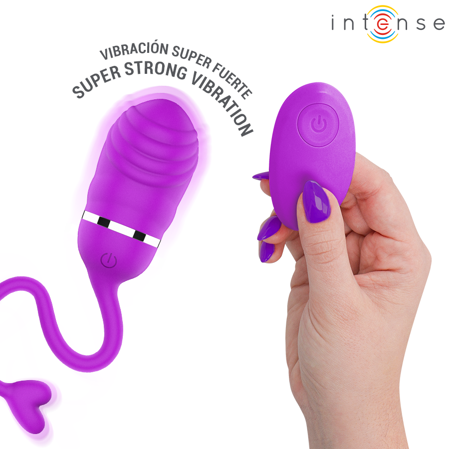 INTENSE REMOTE CONTROL – Intense - Sookie Ovo Vibratório Com Controle Remoto Roxo - Image 3