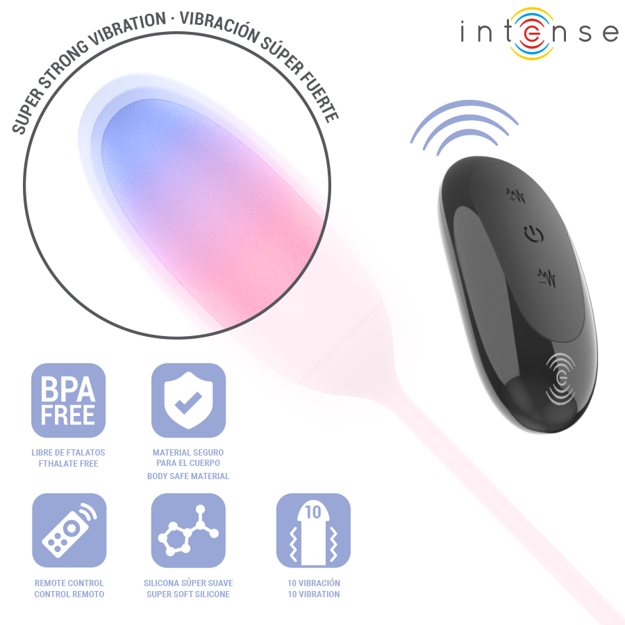 INTENSE REMOTE CONTROL – Intense - Pamela Gradient G-Point Vibrador - Image 4