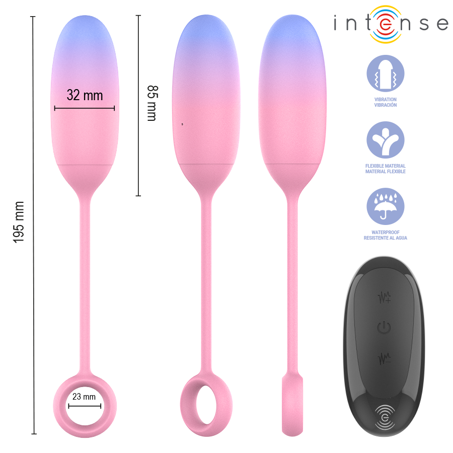 INTENSE REMOTE CONTROL – Intense - Pamela Gradient G-Point Vibrador - Image 5