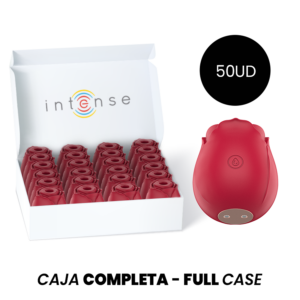 INTENSE HIGH TECH – Moq 50 - Intense Camellia Sucção Clitorial Rose By Waves Bordeaux