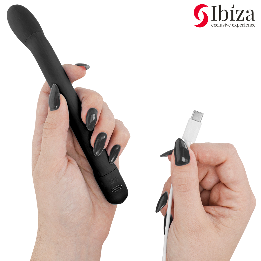IBIZA TECHNOLOGY – Ibiza - Vibrador De Ponto G Preto Com Vibração - Image 2
