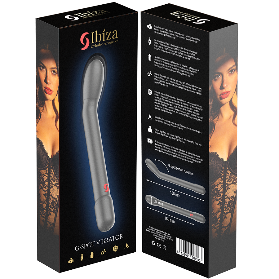 IBIZA TECHNOLOGY – Ibiza - Vibrador De Ponto G Preto Com Vibração - Image 7