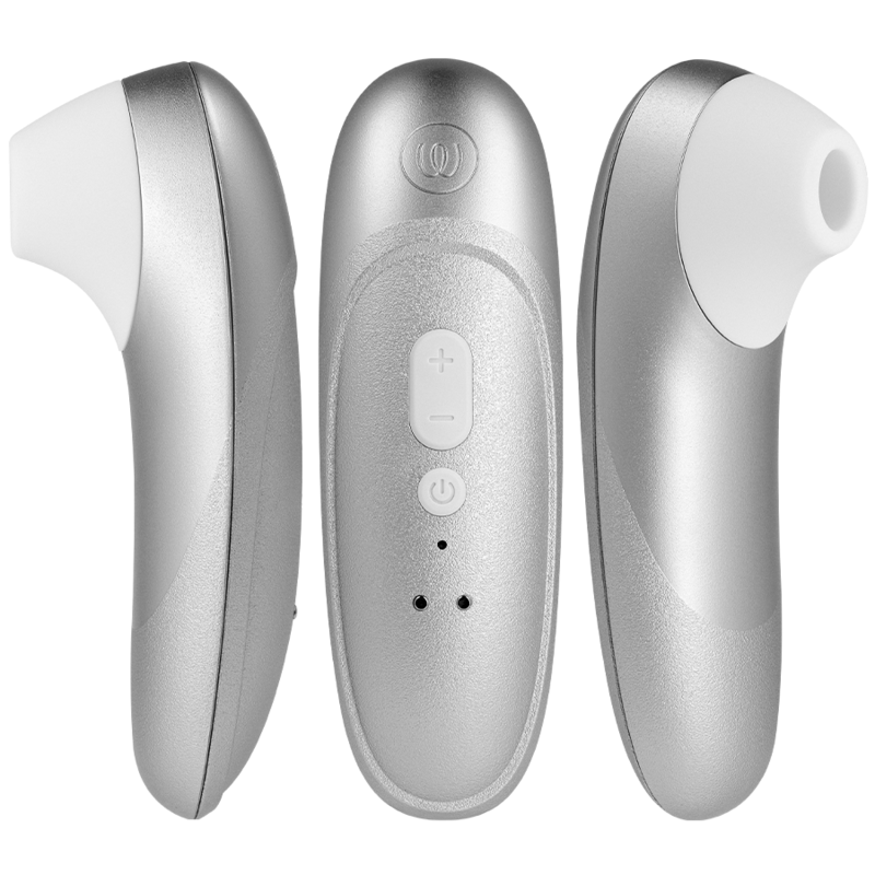 WOMANIZER – Pro Vibrant Clitorial Stimulator Cinza Prateado - Image 4