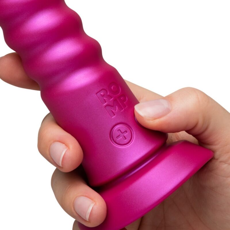 ROMP – Jiggle Vibrador Com Movimentos Para Cima E Para Baixo Com Ventosa Rosa - Image 4