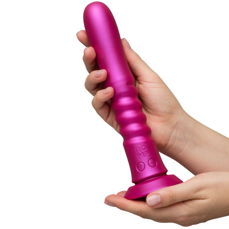 ROMP – Jiggle Vibrador Com Movimentos Para Cima E Para Baixo Com Ventosa Rosa - Image 6