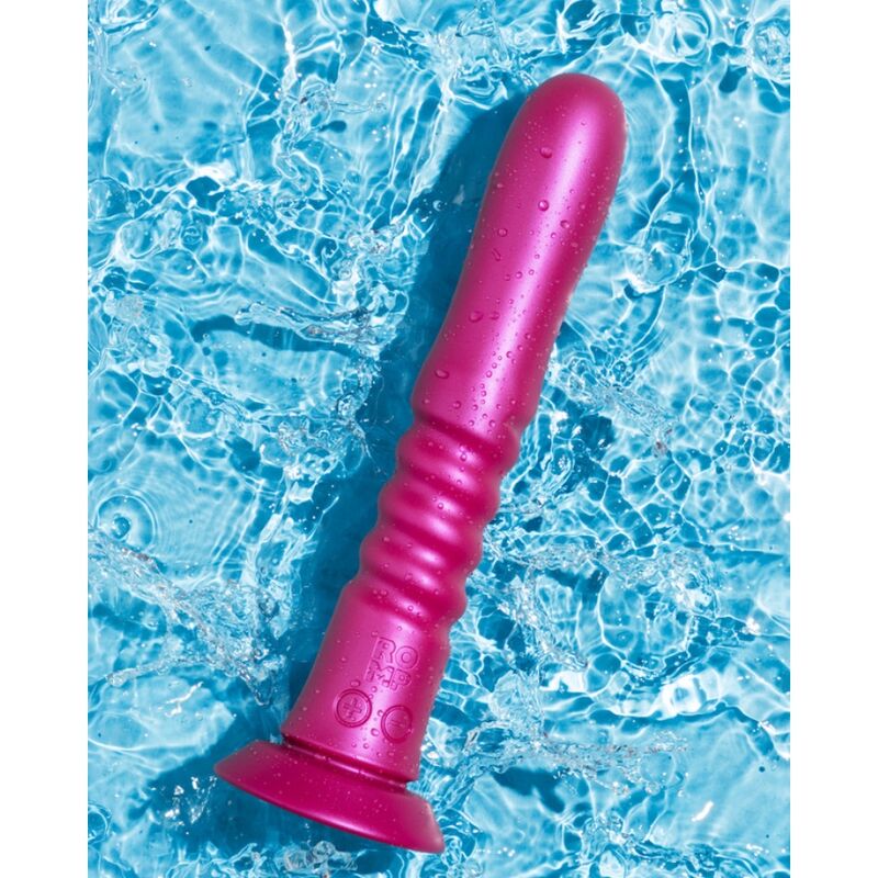 ROMP – Jiggle Vibrador Com Movimentos Para Cima E Para Baixo Com Ventosa Rosa - Image 9