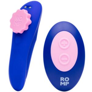 ROMP – Calcinha De Silicone Vibratória Magnética Para Festas Com Controle Remoto