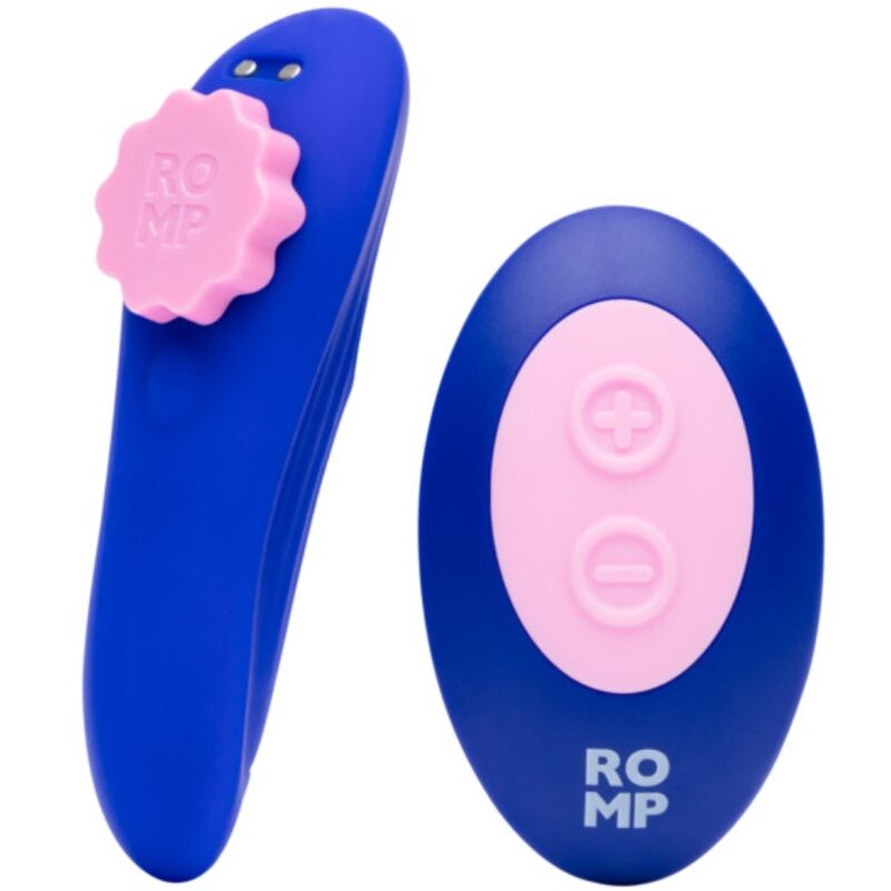ROMP – Calcinha De Silicone Vibratória Magnética Para Festas Com Controle Remoto