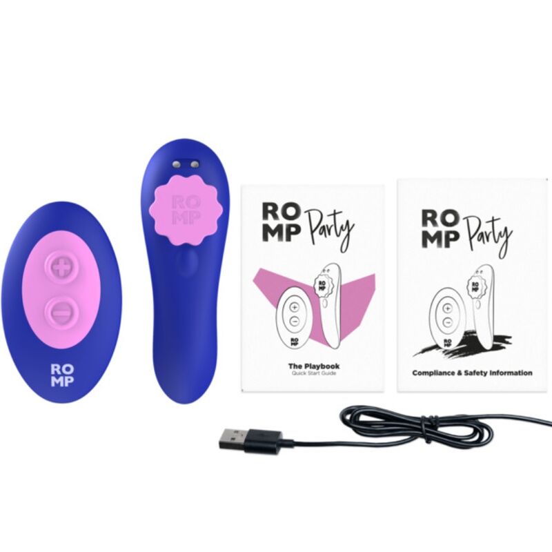 ROMP – Calcinha De Silicone Vibratória Magnética Para Festas Com Controle Remoto - Image 10